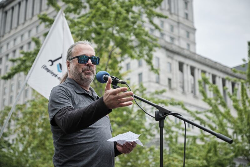 Manif des employés d’entretien: les pros étaient présents